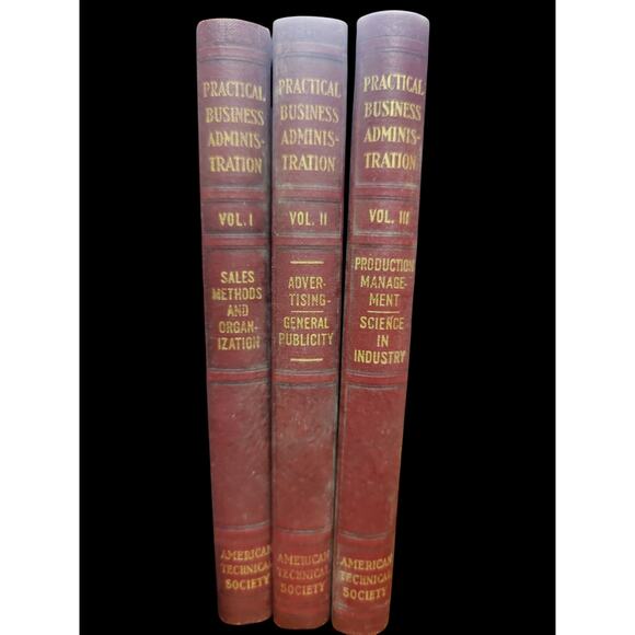 1935 Practical Business Books - Picture 1 of 3